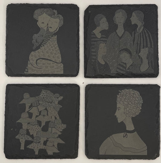 Slate Coasters (set of 4)