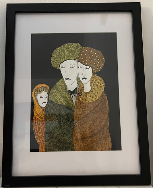 Framed Piece (8.5x11.5)
