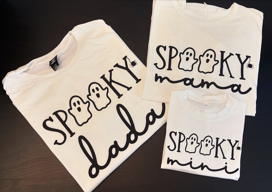 Spooky Mama, Dada, & Mini T-Shirts