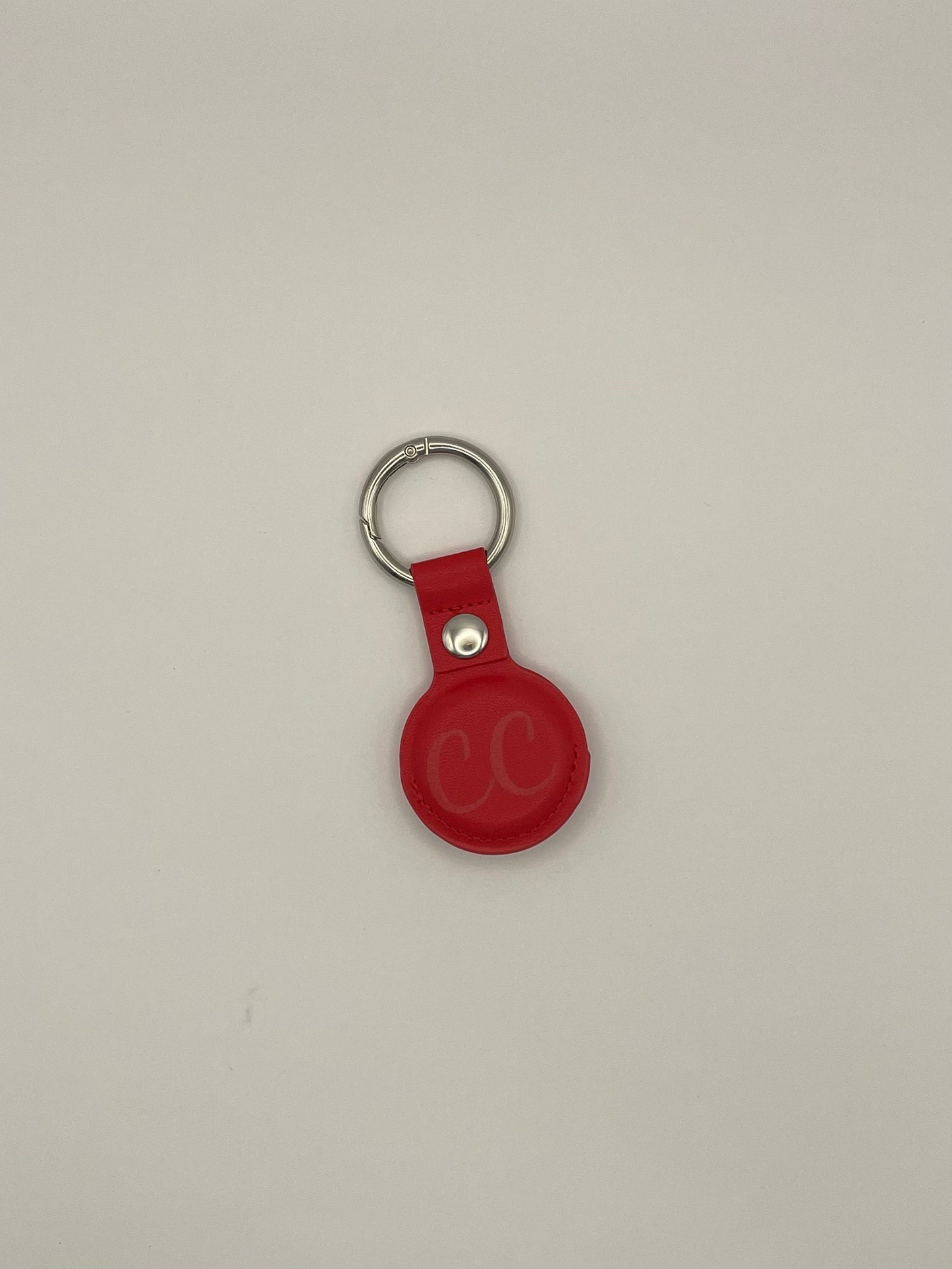 Leather AirTag Keychain