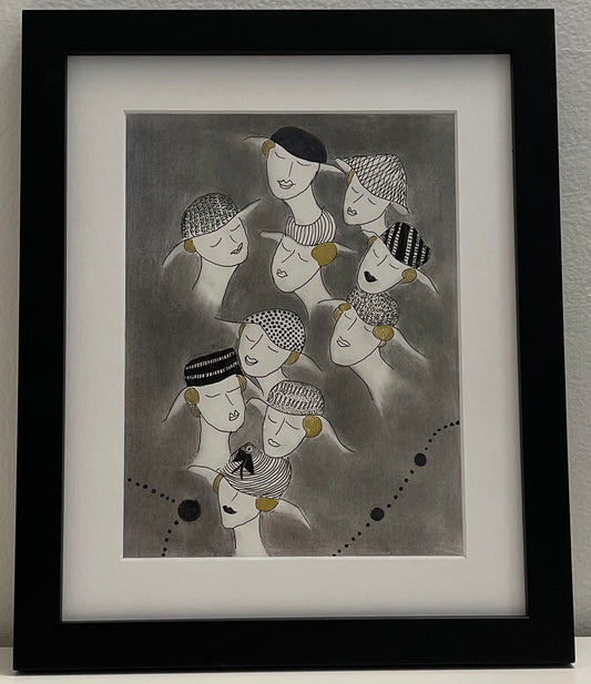 Framed Piece (6.5x8.5)