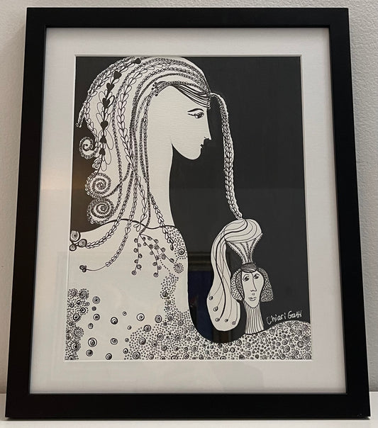 Framed Piece (9.5x12.5)
