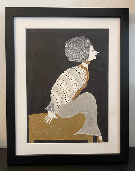 Framed Piece (8.5x11.5)