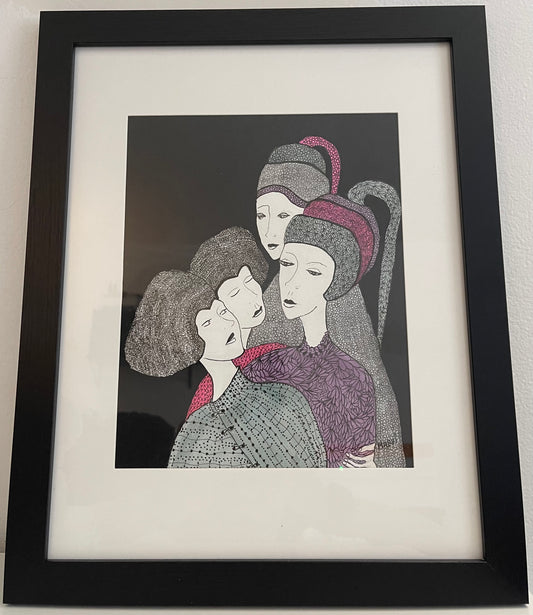 Framed Piece (7.5x9.5)